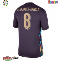 Camiseta Inglaterra Alexander-Arnold #8 Visitante Equipación Eurocopa 2024 manga corta